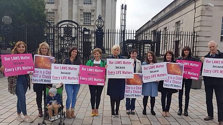 Precious Life stand up for Northern Ireland's pro-life laws at Belfast High Court