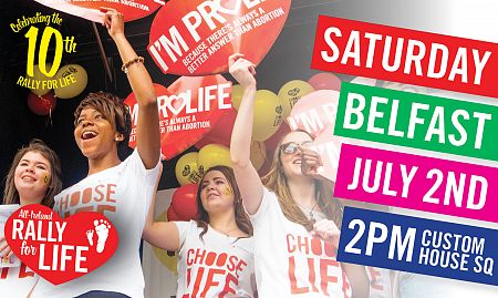 The 10th All Ireland Rally for Life - Belfast - July 2nd 2016