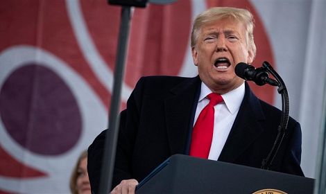 Trump tells March for Life: 'Together we are the voice for the voiceless'
