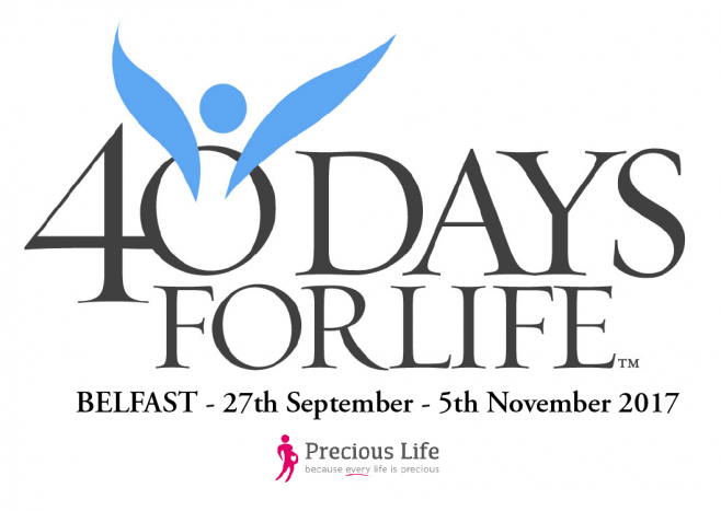 40 Days for Life Campaign - 27th September - 5th November 2017