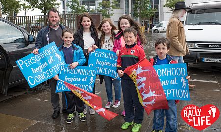 THE 10TH ANNUAL ALL-IRELAND RALLY FOR LIFE: “PERSONHOOD BEGINS AT CONCEPTION”