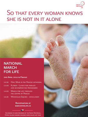 NATIONAL MARCH FOR LIFE PRAGUE