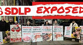 Precious Life expose hypocrisy of SDLP at Public Meeting