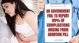 Government fails to report 99% of complications from the Abortion Pill