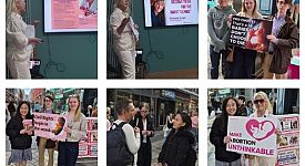 A new generation of pro-life young people hit the streets of Belfast