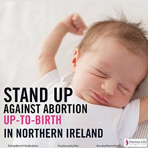 URGENT Action Alert: Email the Lords to stop Abortion up to BIRTH in Northern Ireland