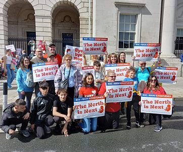 Thousands march in Dublin at the All Ireland Rally for Life