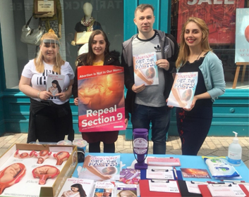 Pro-Life Roadshow hit towns across Northern Ireland in August