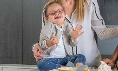 Three year old with Down's syndrome chosen as new brand ambassador of Neolith