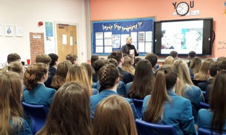 Precious Life brought 'Every Life is Precious' School's presentation to County Derry on Friday