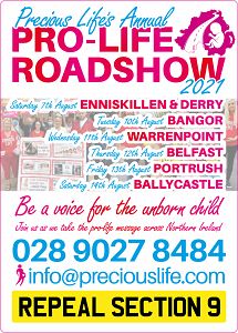 Pro-Life Roadshow hits towns across Northern Ireland