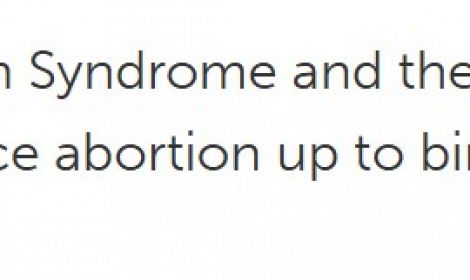 1,800 people with Down Syndrome and their families call on Boris Johnson to not introduce abortion up to birth for Down Syndrome to Northern Ireland