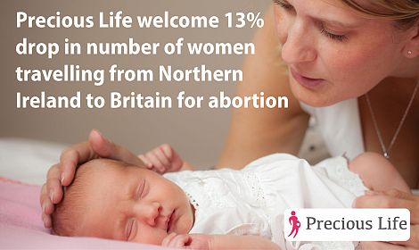 Precious Life welcome 13% drop in abortions!