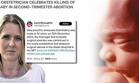 !! HORRIFIC !! - murder of baby celebrated by Northern Ireland 'Doctor'