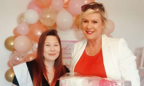 Precious Life Director Bernadette Smyth admires resilience of young local Mum