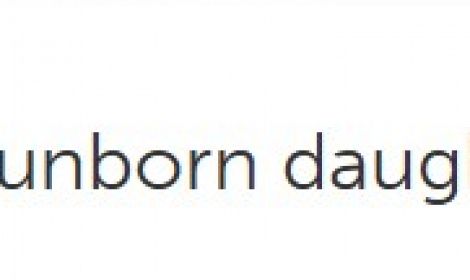 MP shows scan of unborn daughter in Parliament