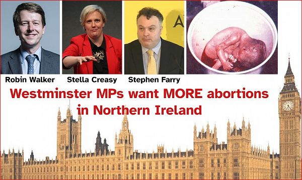 Pro-abortion Westminster MPs